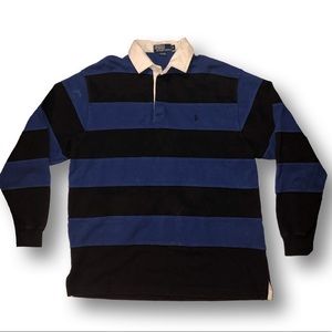 Vintage 90’s Striped Ralph Lauren Long Sleeve Polo